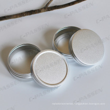 High-End Oxidized Silver Cosmetics Cream Jar